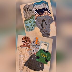 Bundle Of Baby Boys Clothing Size 6-12 Months